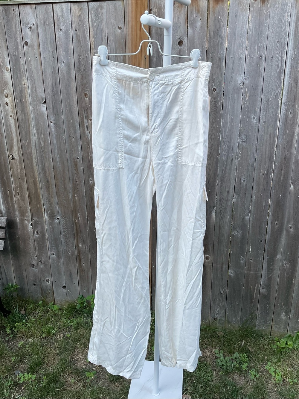 Sanctuary Ivory Cargo Pants